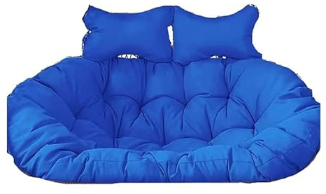 AZVFLY Hängesessel Kissen, Twin Sitzkissen Hängesessel 2 Personen, Ultra Dick Anti-Verformung Auflagen Polster für Schwingsessel, Outdoor Indoor HäNgesessel Polsterauflage