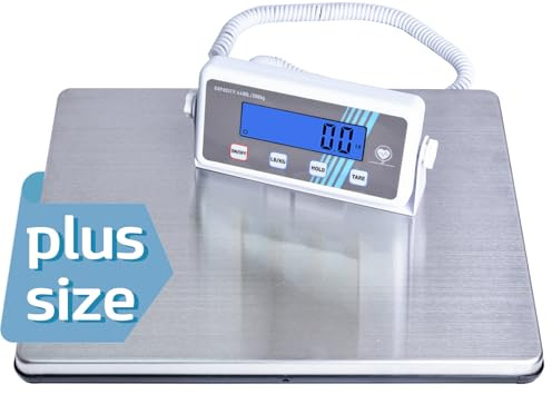 Extra Wide Medical Digital Body Weight Scale - 440 lb/200 kg Capacity, High Accuracy, Heavy Duty Portable Bathroom Scale, Easy to Read, Ideal for Office Wrestling Home, Hospital, Gym & Bariatric Use