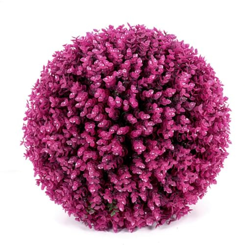 Palline di artificiale, rotonde, pallina finte piante verdi, topiaria verdi da esterno