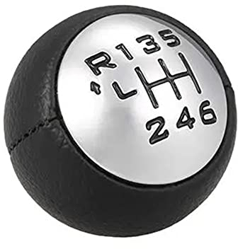 OBEST Pomello cambio 6 vel Peugeot, adatto per 307 308 3008 407 5008 807, manopola ingranaggio
