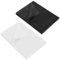 2 Meters Fusible Interfacing Fabric 30g/m² Lightweight Nonwoven Fabric 100 x 100 cm Black White Single Sided Iron On Interfacing for Sewing Crafts Making Clothes