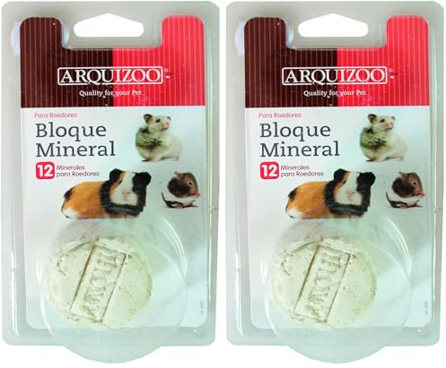 Arquivet Bloque Mineral para roedores (Paquete de 2)