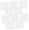 Didiseaon 10pcs Plastic Mesh Panel Canvas Sheets Plastic Wig Hook Mesh for Diy Craft Bag Square Pads for Wig Making