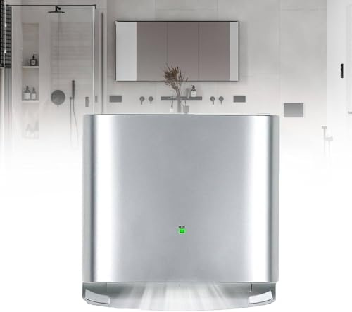 Kommersiell maskin, Handtorkar för toaletter Kommersiell, Automatisk induktionshandtork, 1250W höghastighets elektrisk handtork, Kommersiell eller hushållsmässig, Toaletthandtork,