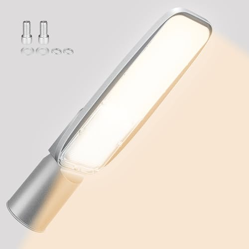 RIGIDON LED-parkeringsplatslampor, 50 W, 4052 LM LED-strålkastare för utomhusbruk, 4000 K varm vit gatumbelysning för kommersiella utrymmen, vattentäta säkerhetslampor för garage, trädgårdar, gårdar