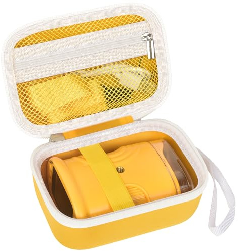 Funda para microscopio para niños para BMDSAE/para Edubini 1000x, microscopio digital de mano, soporte de almacenamiento portátil para cable de carga y accesorios de tarjetas SD (solo caja)