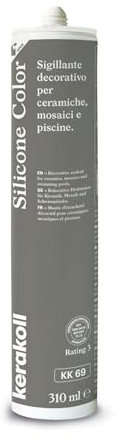 Kerakoll SILICONE COLOR KK69 sigillante decorativo piastrelle ceramiche mosaici e piscine 310 ML