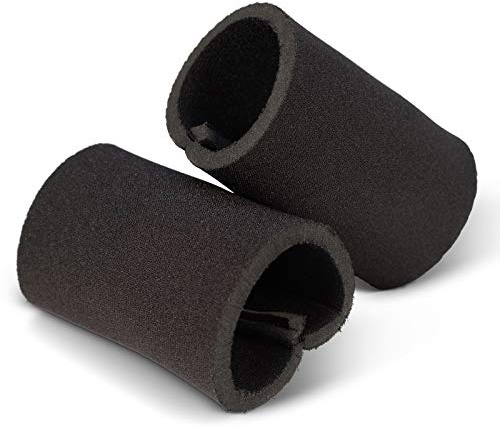 US Glove Neoprene Wristbands - Sweat Bands for Wrists, Sports Wrist Sweatbands, Black Wrist Bands, Gymnastics Wrist Support, Athletic Wristbands, Gymnastics Sweatbands for Kids, Men & Women - 2 PCS