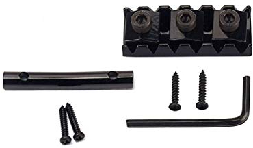 Alnicov Strings Locked Nut 42mm for Floyd Rose Tremolo Bridge(Black)