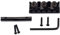 Alnicov 42mm Guitar Strings Locked Nut,with Wrench Screw,for Floyd Rose Tremolo Bridge,Black