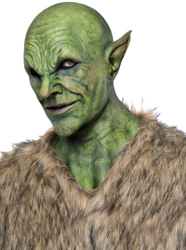 Ghoulish productions - Maschera Tek'Zik, Linea Hyper Masks, Costume in Lattice Resistente, Dipinta a Mano, Halloween, Sfilata di Carnevale, Festa in Maschera, Taglia Unica per Adulti