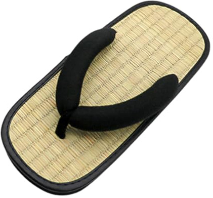 kowaku Zuecos japoneses Confort para hombres Sandalias portátiles antideslizantes informales con punta abierta Zapatos japoneses para el verano