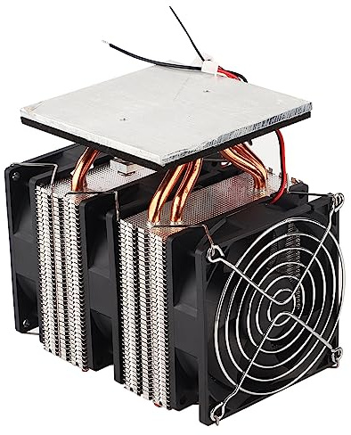 Termoelektrisk Kylare, Mini -Kylskåp AC Cooler, 12V 10A Semiconductor Kylkylanordning för Litet Kylskåp, Mini Luftkonditionering med Kopparrörskåp för Högre Effektivitet, Lätt