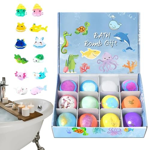 Kids Shower Balls Set | Sea Animal Theme Skin Friendly Water Playing | Kids Tub Bathing Toy Balls | For Young Child Girls Preschoolers Pool Beach Water Park Home