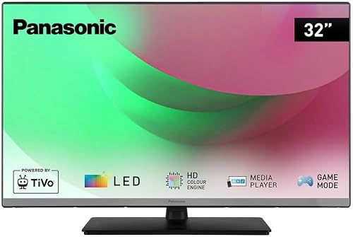 Panasonic TB-32S45AEZ, Série S45 32 Pouces Full HD LED Smart TV, 2024, TiVo, Contrôle Vocal Google & Alexa, Mode Jeu, Media Player, HDR, HDMI, pour Une Expérience Visuelle Exceptionnelle
