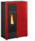 Extraflame X1282600 Virna Idro wasserführender Pelletofen Bordeaux/A++