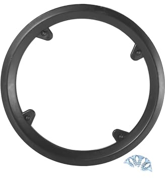 Hihaha 42 Teeth 9.7-10.7cm Bicycle Crankset Chain Wheel Cover Hollow /1Pcs