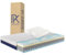 PERCKO, Pack 1 Matelas Mousse 140 x 190 cm + 2 Oreillers, Soulage Le Mal de Dos, 100% Mousses certifiées Oeko-TEX Standard 100 et CertiPur, Mousse à mémoire de Forme, Équilibré, 5 Couches
