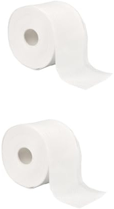 minkissy 2 Rollos De Toallita Accesorios De Toalla Toallita Para Tatuajes Telas No Tejidas Almohadilla Para Quitar Maquillaje Almohadillas Cosméticas De Algodón Paños De