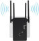 2025 Neuestes 1200Mbit/s WLAN Verstärker,WLAN Repeater,Dual-Band WiFi Signal Verstärker mit 4 externen Antennen und Internet Booster mit LAN/WAN Port.