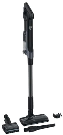 Hoover ultraleggero aspirapolvere senza fili HF2 per tutti i pavimenti, con funzione di compressione per 3 volte più capacità di polvere, anti-twist contro l'aggrovigliamento dei capelli, luci LED, 40