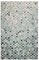 Wetterfester In-& Outdoor Teppich von Esprit mit Mosaik-Muster ideal für Balkon, Terrasse, Küche, Flur, Wohnmobil, Garten und Camping – Pacific (120 x 170 cm, blau)