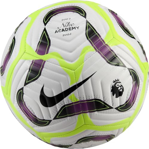 Nike Fußball Premier League Academy - Fa24, White/Bold Berry/Volt/Black, FZ2976-100, 4
