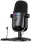 USB Condenser Gaming Microphone, Mini USB Microphone, Noise Cancellation Gaming PC Microphone with Mute, Cardioid Pickup Pattern for Streaming, Twitch, Online Chat, RGB Computer Mic for PC Gamer