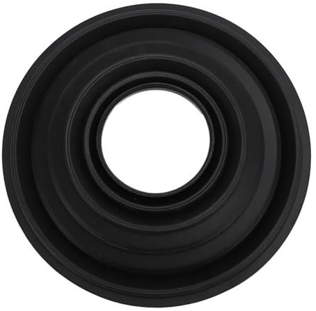 Snabb Demontering och Installation, Omvänd Användning, Stänkskydd, Silikonfällbart Kamera Motljusskydd med Kompakt, Bärbar Design, Lämplig för Alla DSLR-Kameror, Förhindrar (70 mm)