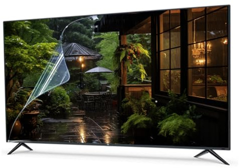 Matte Anti-Glare-Folie für TV 32 Zoll, Augenschutz Anti-Blaulicht-Bildschirmfilter Keine Blase Anti-Kratz-Verletzung, passend für LCD, LED, OLED & QLED