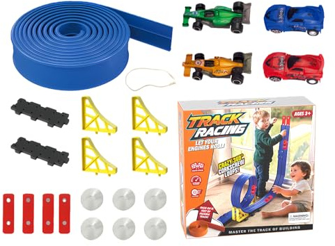 Juego De Autos De : Geniales Juguetes Transportadores, Juguetes De Pista De Autos, Juego De Carreras Interactivo, Accesorio Divertido para Vehículos, Juegos De Entretenimiento Portátiles,