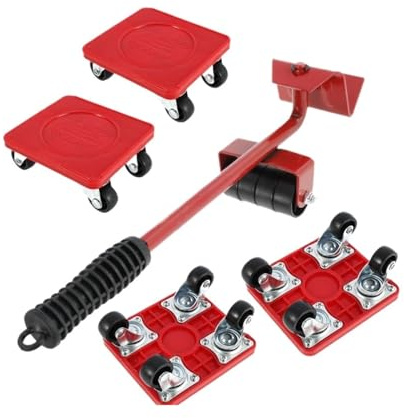 Heavy Furniture Transport Roller Set Removal Lifting Moving Tool Wheel Bar Mover Stuffs Move Artifact