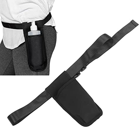 Oil Bottle Belt, Adjustable Single Massage Oils Dispenser Holster, Washable and Portable Massage Bottle Belt Pouch, For Massage Shop For Barber Shop For Home