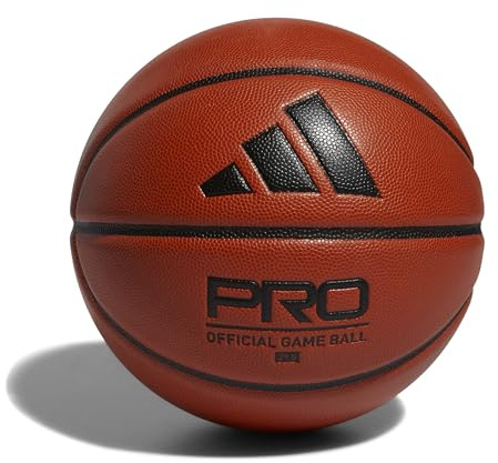 adidas Men's Pro 3.0 Official Game Ball, Basketball Natural/Black, 7