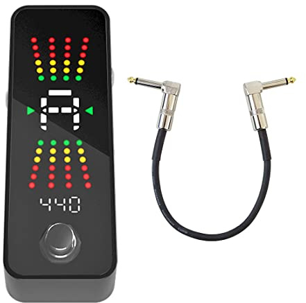 Daddario PW-CT-23 Pedal Tuner Plus Stimmgerät + keepdrum Patchkabel