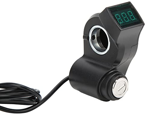 Blocco Accensione Scooter Elettrico, Avviamento a Un Pulsante con 2 Chiavi Spina 3 Pin ABS, Interruttore Sicuro per Pendolari Urbani Viaggi Quotidiani Sicurezza