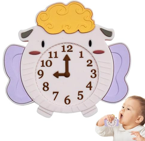 Mando a Distancia para mordedor para niños pequeños,Mordedor de Silicona - Mordedor de Control Remoto sin BPA, Juguete Resistente a mordeduras, anticaída para Juguetes para Dormir