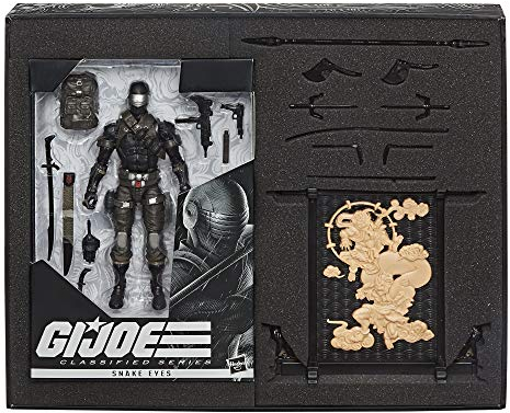 Hasbro G.I. Joe Classified Series Snake Eyes Deluxe 6 Exclusive Action Figure