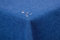 First-Tex Tischdecke Leinenoptik Lotuseffekt abwaschbar mit gerader Saumkante 160x220 oval in blau