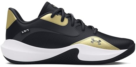 Under Armour Unisex UA Lockdown 7 Low, strapazierfähige Basketballschuhe mit niedrigem Schaft, leichte und atmungsaktive Sportschuhe