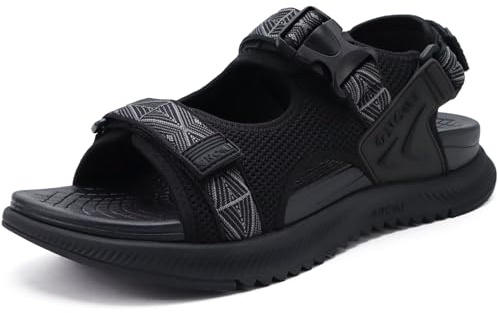 ONCAI Uomo Sandali Escursionismo Sportivi Sandali da Passeggio Mesh Traspirante Spiaggia Trekking Sandalias con Cinghia Regolabile