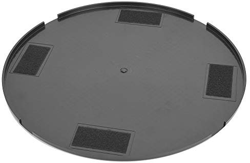 Truelle à Mortier de Ciment, Plaque de Truelle de 14,8 Pouces de Diamètre, Plaque de Truelle Dure, Truelle en Béton, Machine de Lissage des Murs, Essuie-glace en Plastique Dur