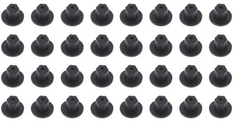 Compatible for WB02T10461 AP26 Grate Rubber Feet Bumpers Heat-Resistant Material Works with Many Gas Stove Burners Heat Resistant Gas Stove Accessories for Ranges Burners Kits Silicone Pads