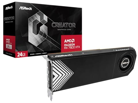 ASRock Creator Radeon RX 7900 XTX 24GB GDDR6 PCI Express 4.0 ATX Video Card