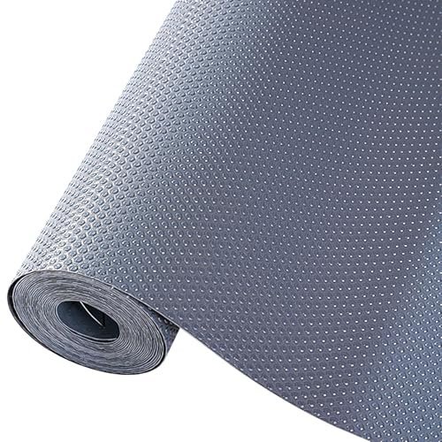 Zindoo Rivestimento Antiscivolo per Cassetti Cucina Grigio Scuro 30x300 cm Tappetino Non-Adesivo Eva Plastica Per Cassetti Cucina Frigorifero Armadio Scarpiera Mensola Mensole di Dispense