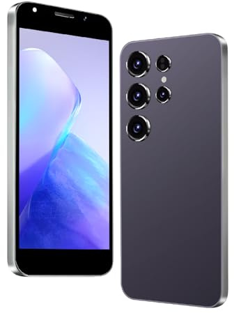 DEMANN GMBH Téléphone déverrouillé, écran de 6,3 Pouces, 2GB RAM + 16GB ROM/TF 128GB, 2MP + 8MP Double caméra, Support 4G LTE FDD TDD, Double Carte SIM, idéal pour Les débutants. (Black)