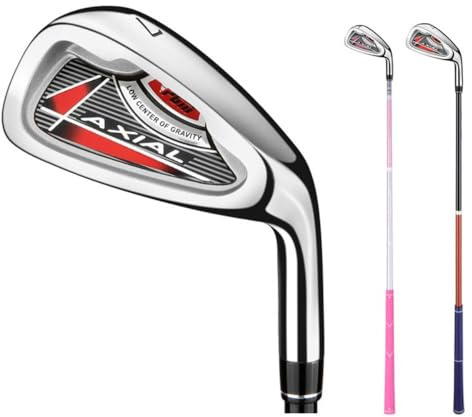 Club de golf #7 Iron Junior Single Graphite Shaft para diestros, niños y niñas en deportes de golf (edad 6-8, niños)