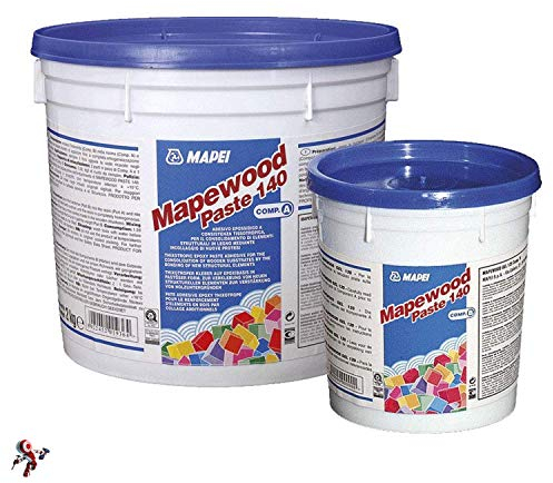 MAPEI Mapewood Pastete 140 Epoxidkleber mit Konsistenz Tissuotropische A+B 3 kg