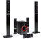 Auna Areal 825 - Sound System 5.1, Impianto Home Cinema 5.1, 200 Watt di Potenza RMS, Subwoofer Home Cinema da 8 + 5 Altoparlanti, Bluetooth, USB, SD, AUX, Telecomando incl., Nero