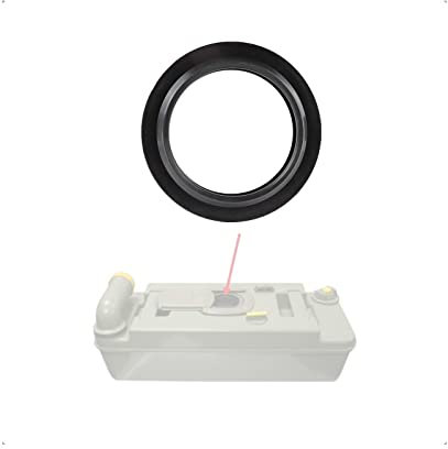CANTONDZ Joint Lèvre WC 23721 Joint à lèvre pour réservoir à cassette Compatible avec Thetford WC C200 C250 C400 C500 C2 C3 C4 Caravane Camping-car Cassette